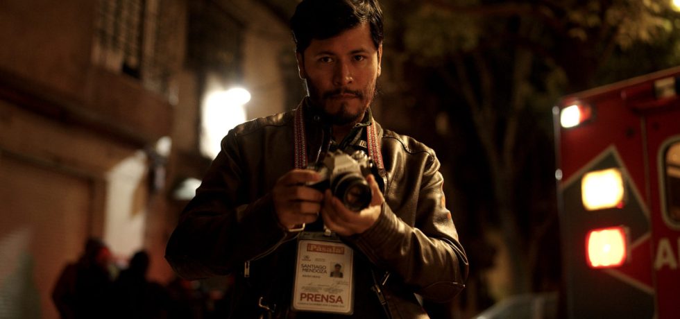 Harold Torres en la película mexicana Desaparecer por Completo